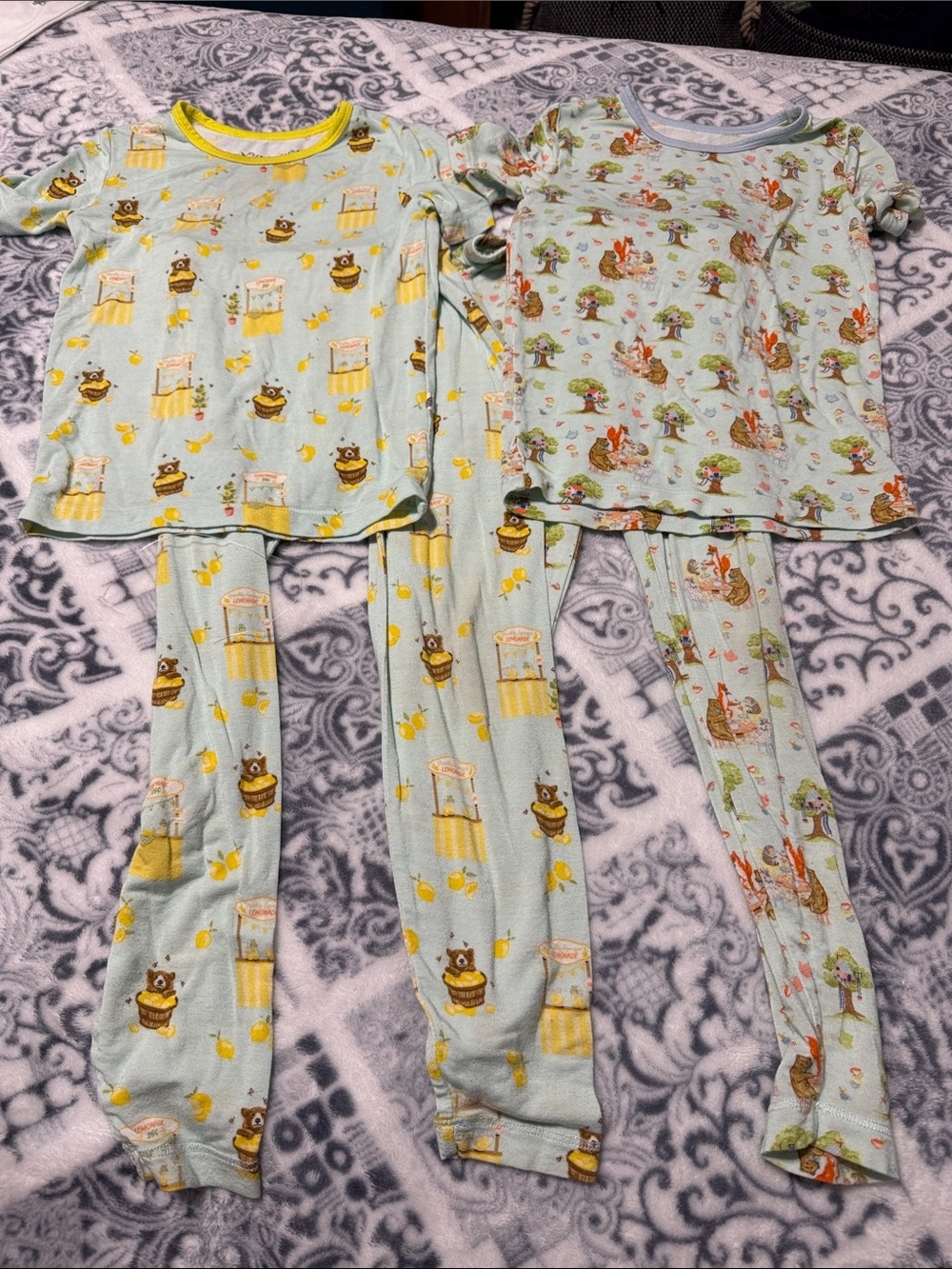 Kids Lot of 2 pair Soft Two-Piece Sleepwear